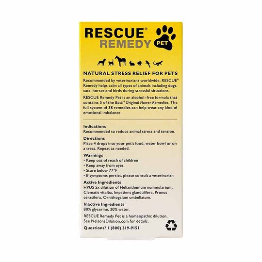 Rescue Remedy for Pets, BFR